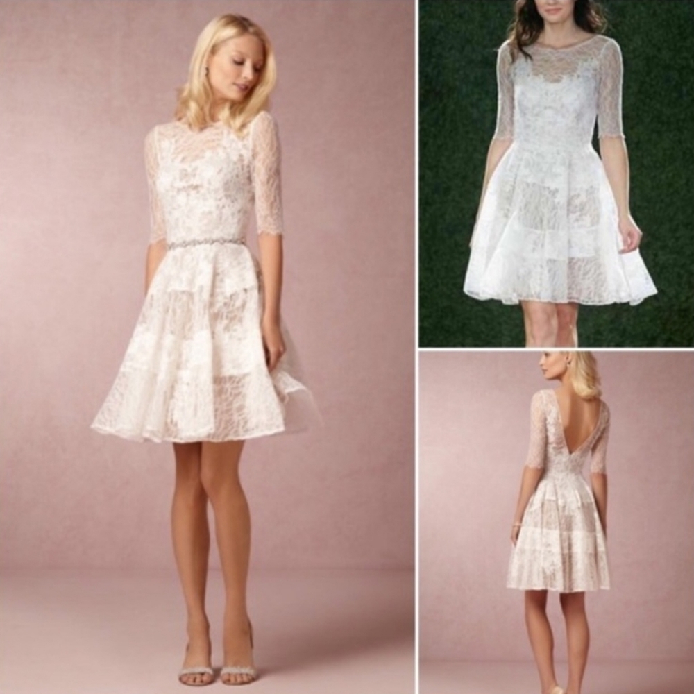 Watters Encore  BHLDN Barletta wedding dress